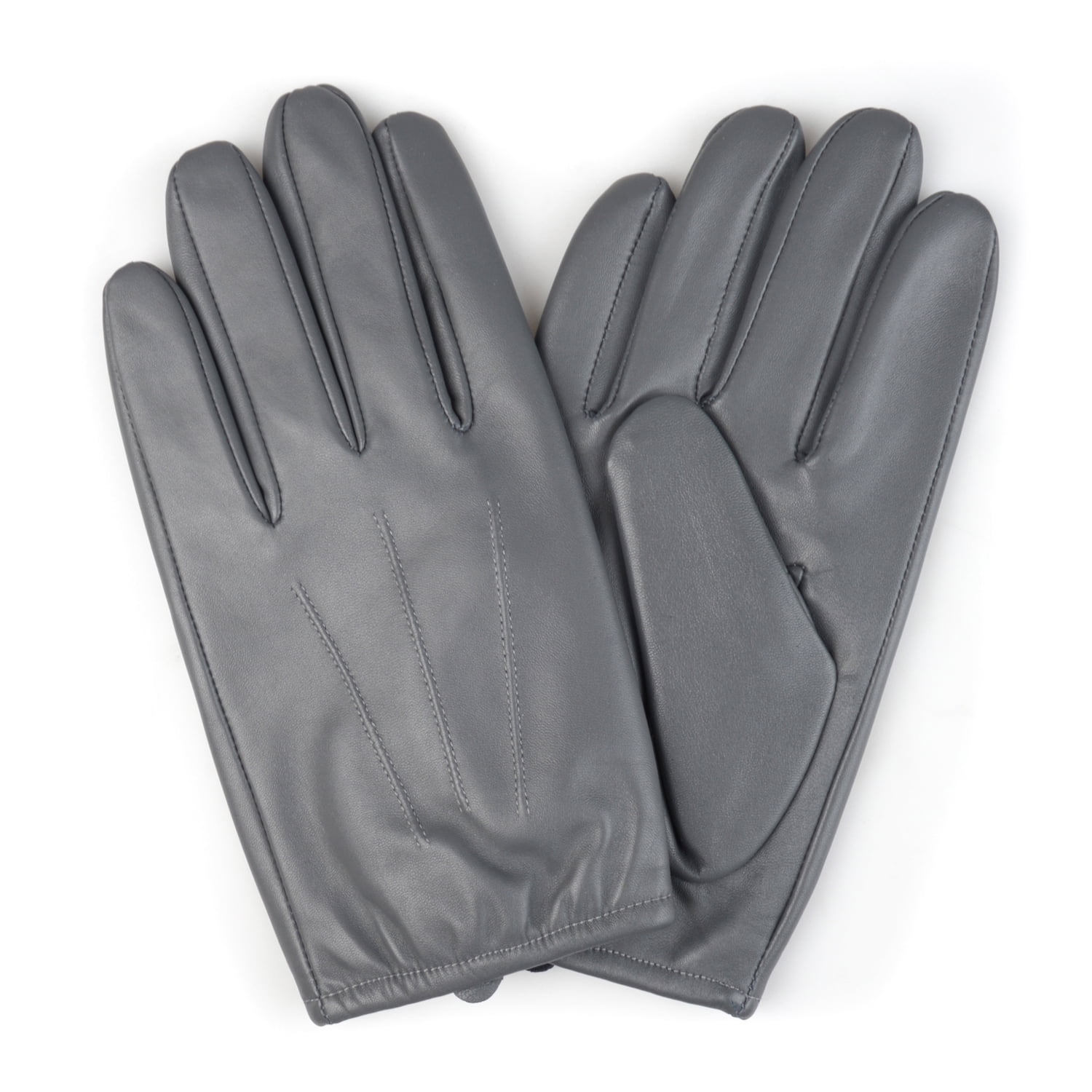 Mens Lined Genuine Leather Driving Gloves