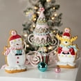 thumbnail image 2 of 10.25" Pink Frosting and Waffle Cone Christmas Cupcake Tree Tabletop Centerpiece, 2 of 6