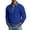 Blue_01, variant on Polo Shirts for Men Long Sleeve Lapel Collar Button Pullover Color Block Denim Patchwork Casual Breathable Daily Wear Tops Beige XXL