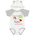 thumbnail image 3 of Inktastic Someone in Virginia Loves Me Boys or Girls Baby Bodysuit, 3 of 5