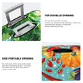 thumbnail image 3 of Hirioo Vegetable for Elasticity Suitcase Cover (No luggage Included) Durable Luggage Protector Fits 18-32 Inch Luggage-Small, 3 of 7