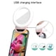 thumbnail image 5 of Mini RGB Smartphone Selfie Ring Light Clip-on LED Beauty Light Batería recargable incorporada con es Abanopi Lámpara de fotografía, 5 of 7