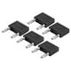 thumbnail image 3 of 5PCS Double Row Banana Plug Connector Nickel Plated Copper 2 Way Dual Banana Plug for Speaker WiresBlack, 3 of 5