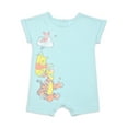 thumbnail image 3 of Pooh & Friends Male 0/3 Months-24 Months Cotton Blend Baby Boy Romper, Yellow, 2-Piece, 3 of 3