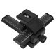 thumbnail image 1 of Macro Enfoque Rail Slider 4 Way Aleación de aluminio de magnesio Close Up Shooting Slider con orificio de tornillo de 1/4 pulgada, 1 of 8