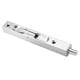 thumbnail image 5 of Cerradura deslizante de seguridad para puerta oculta de acero inoxidable de 6 pulgadas Plateado, 5 of 7