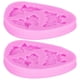 thumbnail image 1 of Molde Para Pasteles ANGGREK Rosa 2 Piezas Molde De Silicona Para Dulces Chocolate, 1 of 8