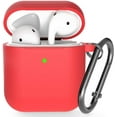 thumbnail image 1 of Funda protectora-G-1633 roja + hebilla anti-perdida-airpods primera y segunda generacion universal Zhivalor HMXY040-6, 1 of 7
