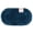 Blue, variant on Arkwright Elegance Oval Micro-Poly Bath Rug 24x40 Blue