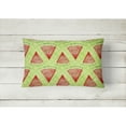 thumbnail image 2 of Watercolor Watermelon Canvas Fabric Decorative Pillow, 2 of 3