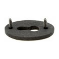 thumbnail image 7 of Renovators Supply Keyhole Escutcheon 1-3/4" Black Wrought Iron Keyhole Cover Plate w/Screws, 7 of 7