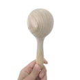 thumbnail image 3 of Bangcool 1 Pair Kids Maraca Wooden DIY Painting Maraca Shaker Percussion Instrument, 3 of 6