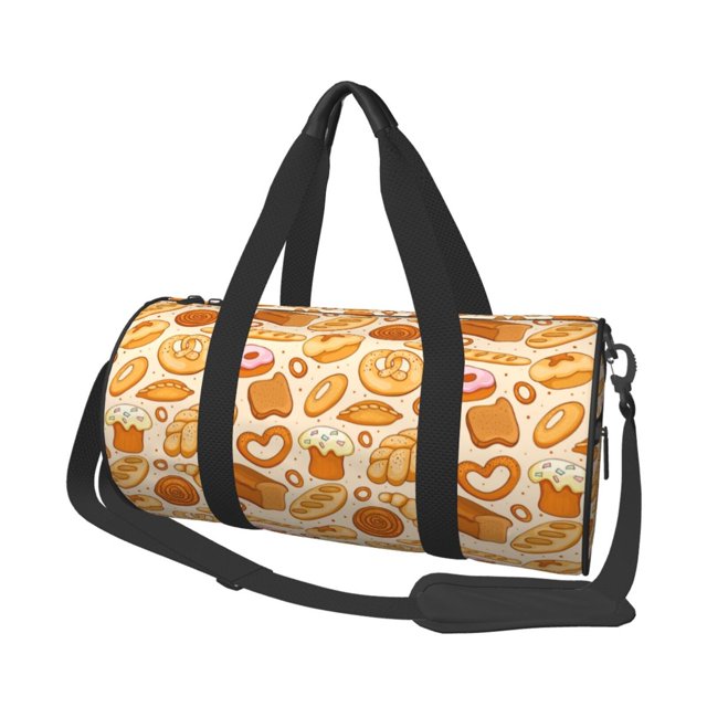 Easygdp Various Bread Bolsa de Viaje, Bolsa de Mano, Bolsa de Gimnasio, Bolsa de Equipaje para Viaje