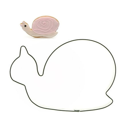 

Snail Shape Cookie Cutter Food Grade Stainless Steel Biscuit Mold