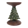 thumbnail image 2 of Oefntac Christmas Decorations Indoor Christmas Tree Candlestick Base That Will Light Up Your Christmas and All Winter Long Delicate Resin Christmas Tree Candlestick Base That Will Create Stylish, 2 of 6