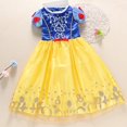 thumbnail image 1 of Vestido de falda de verano para niñas, vestido de princesa, ropa de actuación, 1 of 6