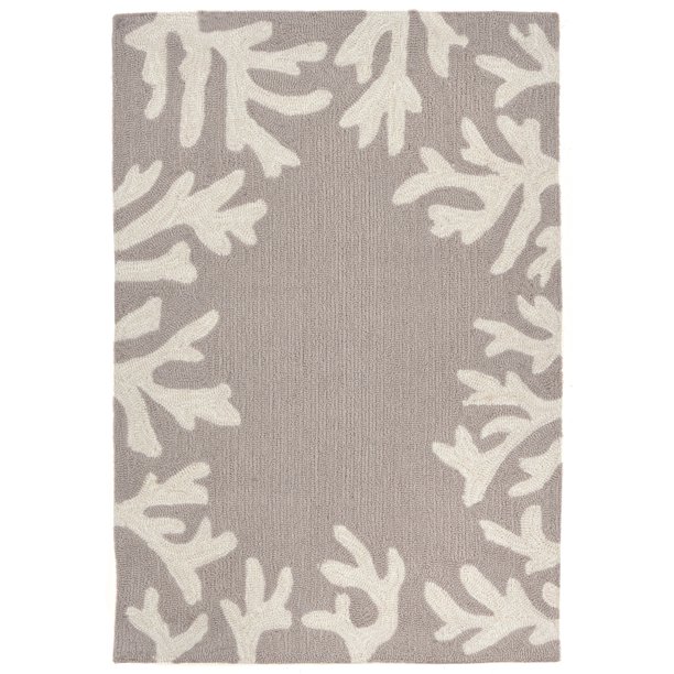 liora manne capri coral border indoor outdoor rug