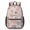 Pioneer Flower Floral Print Pattern-3, variant on Pioneer Flower Floral Print Pattern 17" School Backpacks for Teens,Waterproof Oxford Fabric,S-Shape Padded Straps for School,Travel,Hiking,Camping
