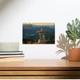 thumbnail image 2 of Inukshuk Scene, Whistler, Canada Birch Wood Wall Sign (6x9 Rustic Home Decor, Ready to Hang Art), 2 of 5