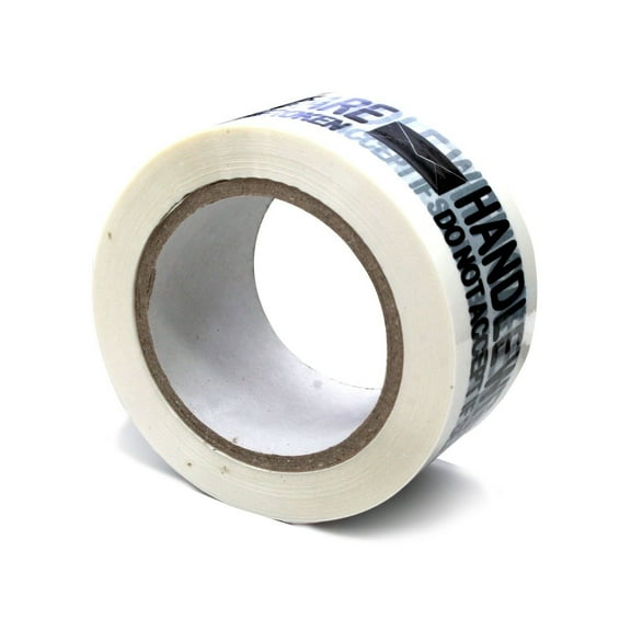 10 3MIL PRINTED HANDLE WITH CARE CARTON SEALING PACKING BOX TAPE 2.5" X 110 YARD
