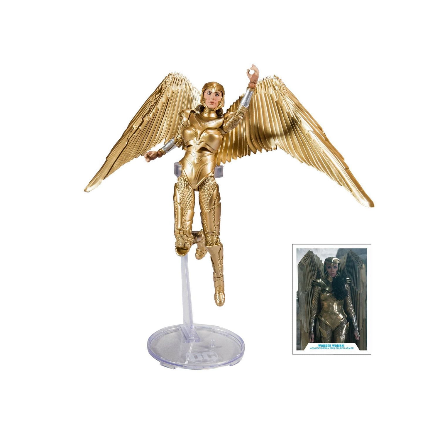 McFarlane Toys - DC Multiverse - Wonder Woman Armure Dorée: Wonder Woman 1984