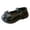 Black, variant on GiLiling Girls Mary Jane Dress Shoes, Round Toe Girls Flats with Bowknot Adjustable Buckle Strap Non-Slip Sole School Party Shoes (Black, 4 Years)