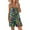 Green, variant on Generic Womens Summer Casual Sleeveless Romper Loose Adjustable Spaghetti Strap Shorts Jumpsuits with Pockets 2025 Clothes