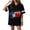 Black Short Sleeve, variant on Usa Soccer Jersey for Women Crew Neck Football Vocation Shirts Short Sleeve Comfy Soccer 2026 Tops Spain Brazil Argentina France Germany Portugal Red 2XL