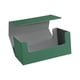 thumbnail image 1 of Estuche para mazos de cartas, cajas para tarjetas deportivas, colección, con tapa, caja de almacenamiento para recolección de tarjetas, organizador de Verde, 1 of 9