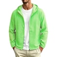thumbnail image 3 of KyCheLot Zip up Jackets for Men Texture Pockets Hooded Casual Athletic Outdoor Lightweight Outwear, 3 of 7