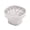 Cream white, variant on Ywmsfl Portable Bucket Silicone Trays Folding Silicone Ice Bucket Silicone for Party Drinkings