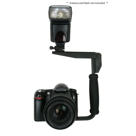 Image of Flash Bracket (PivPo® Pivoting Positioning) 180 Degrees (Pentax Shoe)