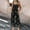 Black, variant on Summer Jumpsuits For Women Casual Sleeveless Wide Leg Pants One Piece Jumpsuits Floral Baggy Overalls with Pocket Going Out Vacation Summer Rompers For Women 2026 S