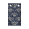 thumbnail image 1 of Birds Hanging Pocket Organizer, Pattern of Soaring Bird of Prey Outline Drawings Freedom, Printed Polyester Storage Bag with Pockets, 9" x 27", Slate Blue Mustard, 1 of 2