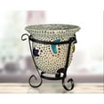 thumbnail image 2 of Springdale Lighting 4 inch H Bead Star Cup 4-Piece Mosaic Art Glass Candle Votive Set, 2 of 2