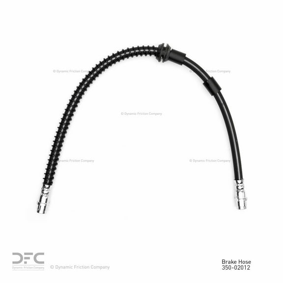 Front Dynamic Friction Company Brake Line Hose 350-02012 For 2003-2010 Porsche Cayenne, 2004-2017 Volkswagen Touareg, 2007-2015 Audi Q7