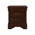 thumbnail image 3 of Topline Home Furnishings  6pc Louis Philippe Inspired Queen Bed Set, 3 of 9