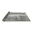 thumbnail image 2 of Ahgly Company Indoor Square Abstract Gray Modern Area Rugs, 3' Square, 2 of 4
