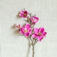 thumbnail image 4 of 2Pack Artificial Magnolia Flowers Simulation Silk Flowers Heads Artificial with Stems for Wedding Home Party Vase Table Decoration, 4 of 5