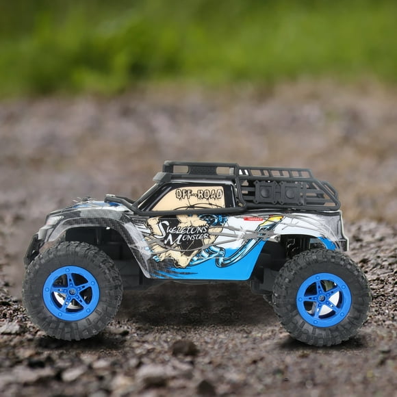 Grande Économie, HWRETIE Tetra Voiture Rc, 1:16 Véhicule de Course Haute Vitesse Télécommande Camion Tout-Terrain Jouet