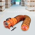 thumbnail image 4 of Peakora Utility Blower Fan 10 Inch Portable Ventilator High Velocity Utility Blower Mighty Mini Low Noise with 5m Duct Hose (10 Inch with 5M Duct Hose), 4 of 15