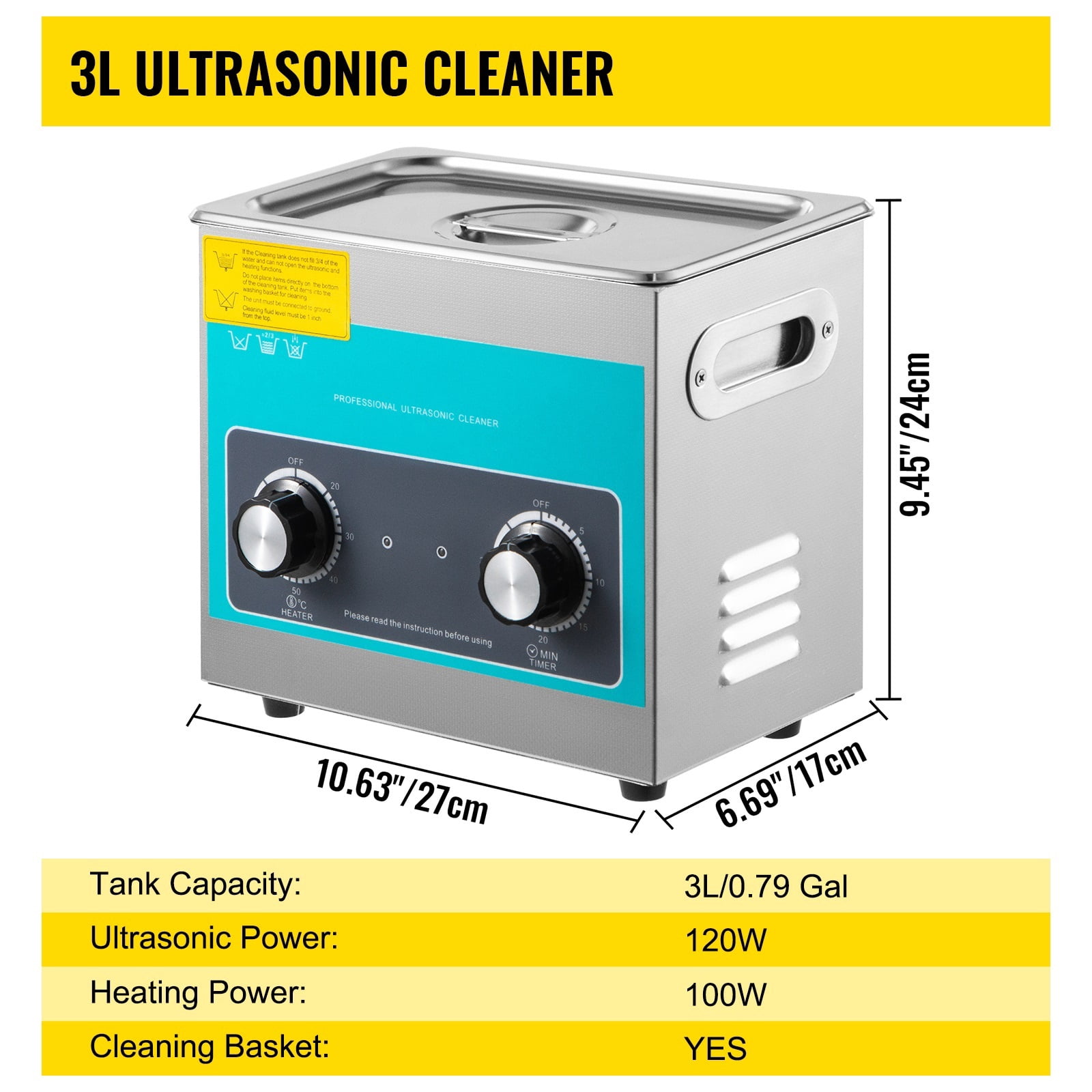 3L 6L 10L 15L 22L 30L Electric Ultrasonic Cleaner Portable Washing Machine Lave-Dishes Diswasher Ultrasound Home Appliance