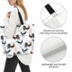 thumbnail image 3 of Balery Cool Chicken Bolsa Tote Estilo Estético con Cremalleras, Bolsa de Hombro, Bolsa de Compras Grande y Plegable, 3 of 8