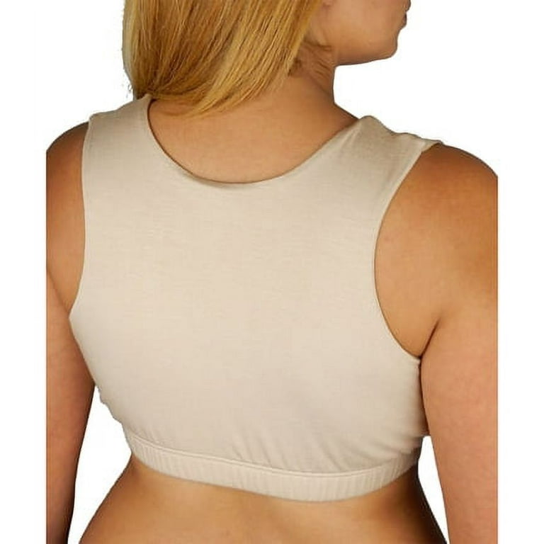 Silvert's Women Breastnest Essentials Breeze 003 Bra, XL, Creamy