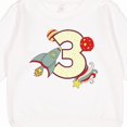 thumbnail image 3 of Inktastic 3rd Birthday Outer Space Theme Toddler Sweatshirt, 3 of 4