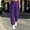 Purple, variant on WIZUTIZ Women's Solid Color High Rise Elastic Drawstring Sweatpants with Decorative Ties and Pockets Long Length Casual Lounge Trousers Everyday Soft Stretchy