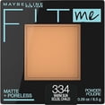 thumbnail image 2 of Maybelline Fit Me Matte + Poreless Pressed Face Powder Makeup & Setting Powder, Warm Sun, 1 Count, 2 of 5