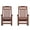 Red, variant on Flash Furniture Set of 2 Winston All-Weather Rocking Chair in Teal Faux Wood