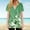 Green, variant on Womens Summer Tops under $5! Xqxayjr Tops for Women Summer Short Sleeve Dressy Casual Loose Fit T-shirts Boho Floral Button V Neck Work Business Tunic Tops Clothes