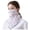 White, variant on Yanyanz Face Mask, Sun Women Scarf Print Scarf Neck Mask, Makes White One Size